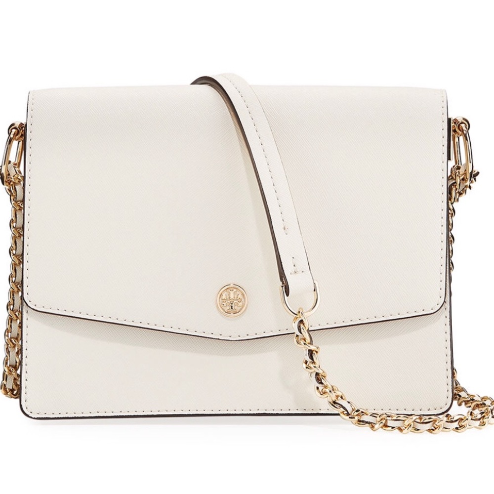 Tory Burch ROBINSON CONVERTIBLE SHOULDER BAG,BIRCH